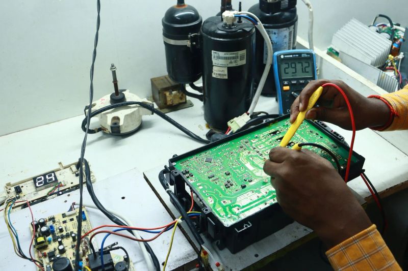 Control board repair on washer